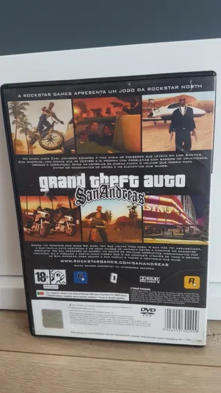 Grand Theft Auto San Andreas PS2