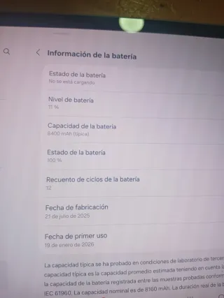 Tablet Samsung S11 5G