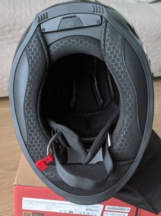 Casco Sena Phantom talla M con intercom S60