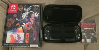 Nintendo Switch OLED + Gioco Zombie Army + Valigetta