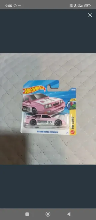 Hot Wheels '87 Ford Sierra Cosworth HW Euro