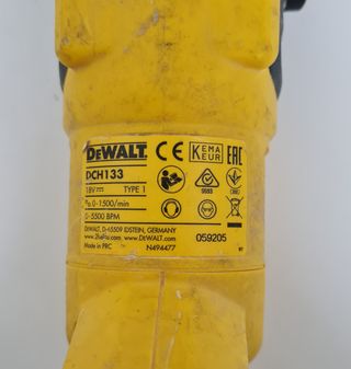 Martillo Perforador DEWALT DCH133 A Batería