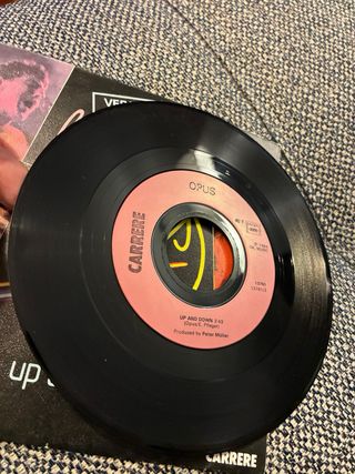 Vinilo Opus Live Is Life Up And Down Carrere