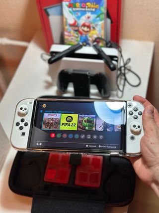 Nintendo Switch OLED Blanca + Accesorios