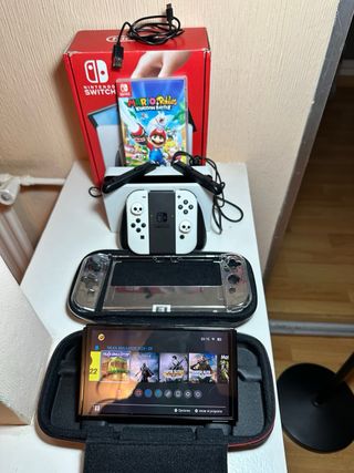 Nintendo Switch OLED Blanca + Accesorios