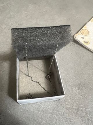 Set Gioielli Cuore Collana Orecchini Argento