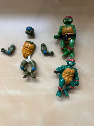 Lote Tortugas Ninja Playmate Toys 1989