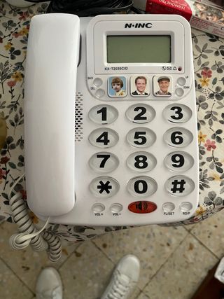 Teléfono N-INC Blanco