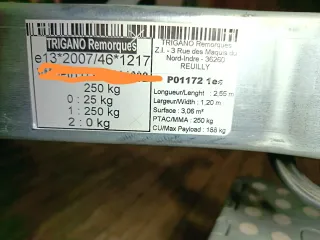 Remolque para moto WINTERHOFF