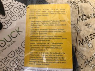 Zaino Mandarina Duck porta PC blu