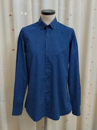 Camisa manga larga hombre