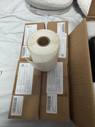 Impresora de etiquetas + rollo