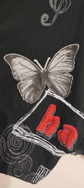 Falda Desigual Negra