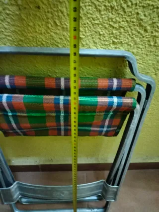 Sillas plegables Carmen vintage