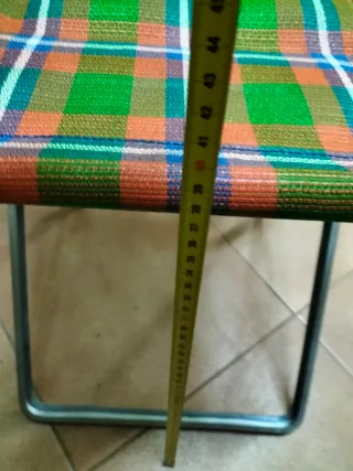 Sillas plegables Carmen vintage