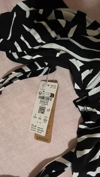 Bikini Etam Top y Braguita Espelho Azul Verdoso