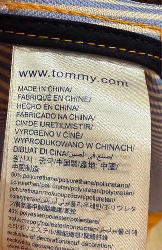 Chubasquero Tommy Hilfiger Naranja