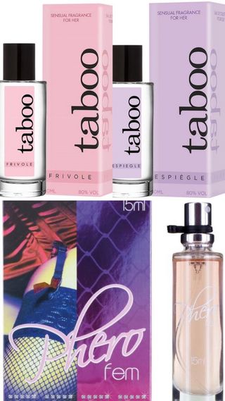 Lote 3 perfumes Feromonas Mujer