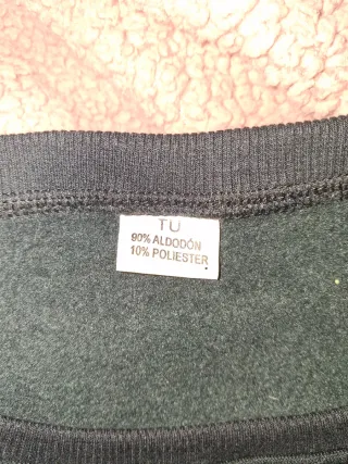 Sudadera Mickey Mouse XL Negra Oversize