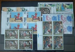 Sellos España Edifil 2729 a 2777 en Bloque de 4.