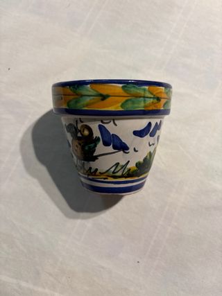 Macetero de forja con 6 macetas