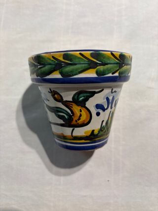 Macetero de forja con 6 macetas