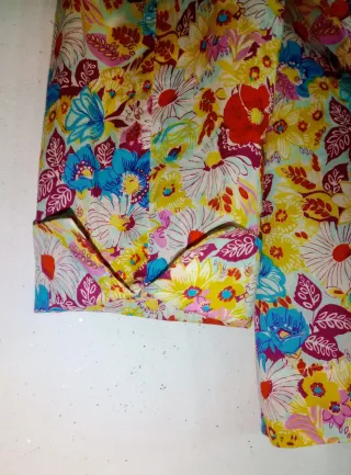 Camisa estampada mujer talla 48