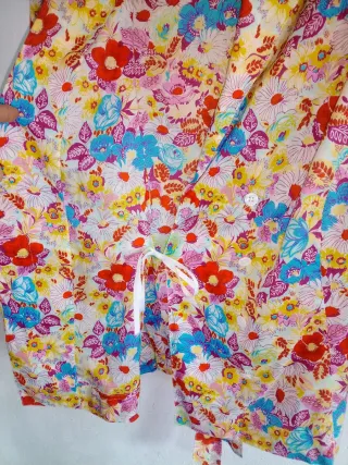 Camisa estampada mujer talla 48