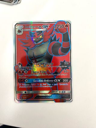 Carta Pokémon Incineroar GX Fase 2