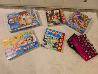 Lote de 6 Juegos de Mesa Infantiles