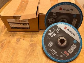 Discos de desbaste Wurth 180mm 1 caja de 10 unidad