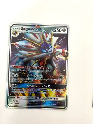 Carta Pokémon Solgaleo GX Fase 2
