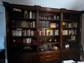 Librería Almazán Madera Maciza Elegante