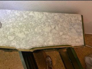 Mueble Entrada Madera y Mármol