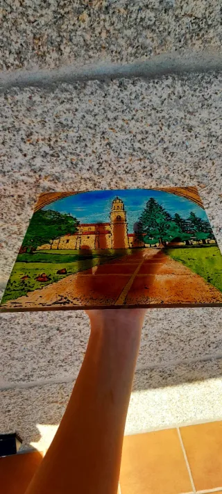 Vidriera Camino de Santiago Galicia