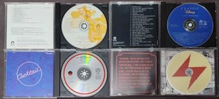 Lote 4 CDs bandas sonoras