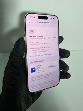 iPhone 17 Pro 256GB Plata
