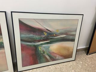 2 Quadri Astratti Moderni