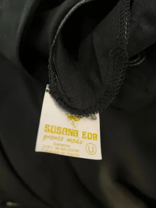 Blusa negra vintage talla 46 a estrenar