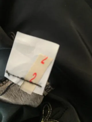 Blusa negra vintage talla 46 a estrenar