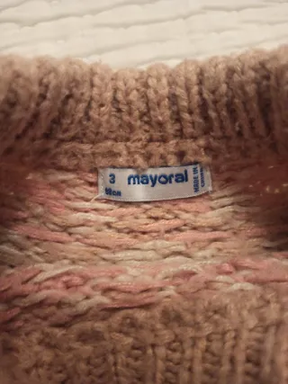 Jersey lana niña mayoral