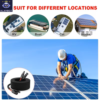 Cable Conector MC4 a MC4 14AWG 3m