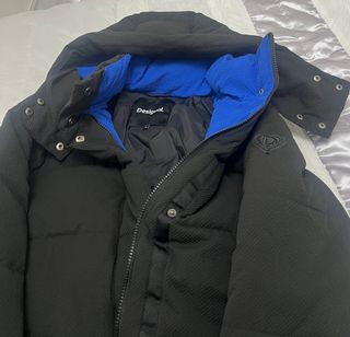 Abrigo largo Desigual negro