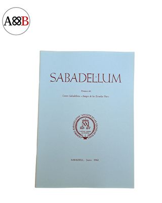 Ref. 477 Revistas antiguas “Sabadellum” 1960-1964