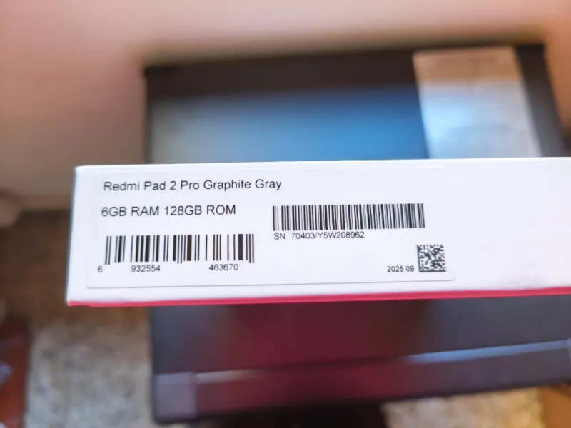 Xiaomi Redmi Pad 2 Pro Gris Nuevo afbeelding 4