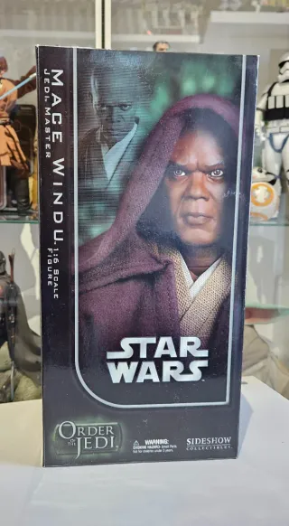Mace Windu 1:6 Sideshow Figura Coleccionable