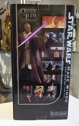 Mace Windu 1:6 Sideshow Figura Coleccionable