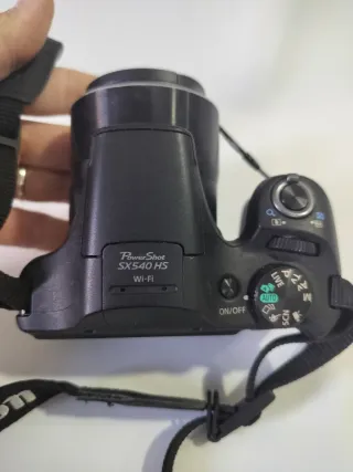 Cámara Canon SX540 HS Negra/ SOLO ENVIOS INPOST