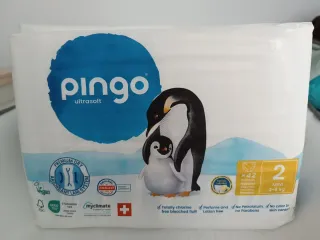 Pañales Pingo Talla 2 (3-6 kg) - 42 uds