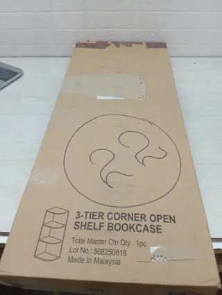 Estantería Abierta Librería de 3 Niveles